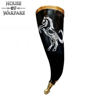 The Stallion Genuine Drinking Horn