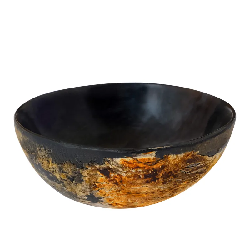 Genuine Horn Bowl for Medieval Vintage Feasts