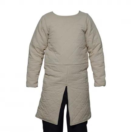 Simple Full Sleeves Padded Canvas Gambeson