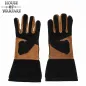 Medieval Genuine Suede Leather Gloves