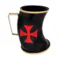 Templar Knight Large Medieval Horn Tankard