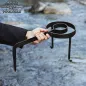 Medieval Cooking Stand Hand-Forged Tripod