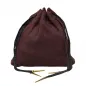 Medieval Merchant Woolen Drawstring Pouch