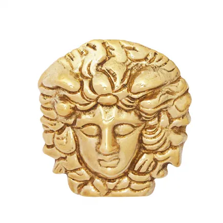 Medusa Face Solid Brass Fitting / Adornment