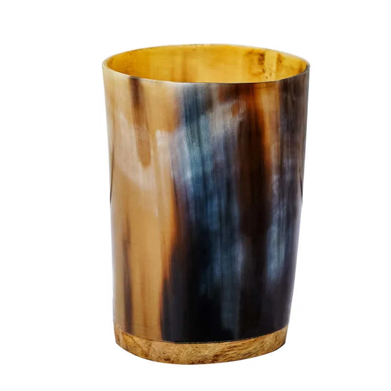 Horn Shot Glass Handcrafted Genuine Horn Drinkware