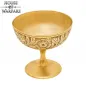 Medieval Knight Small Brass Chalice / Goblet