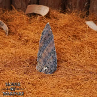 Historical Flint Stone Leaf Arrowhead 6cm