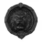 The Lion Face Solid Cast Iron Large Door Knocker