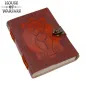 Medieval Goddess Handcrafted Genuine Leather Journal