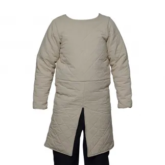 Simple Full Sleeves Padded Canvas Gambeson