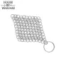 Chainmail Keychain Butted Mild Steel 8mm 16g