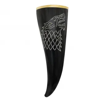 Fenrir Wolf Genuine Drinking Horn