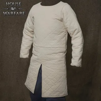 Simple Full Sleeves Padded Canvas Gambeson