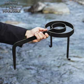 Medieval Cooking Stand Hand-Forged Tripod