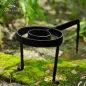 Medieval Cooking Stand Hand-Forged Tripod