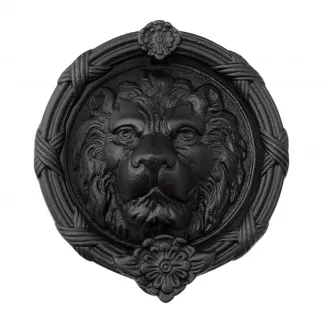 The Lion Face Solid Cast Iron Large Door Knocker Second Quality