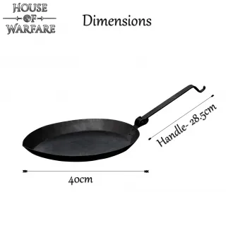 Foldable Hand Forged Camping Pan Second Quality