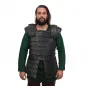 LEATHER LAMELLAR VIKING / VARANGIAN ARMOUR. Ideal for Viking, Slavs, Rus, Khazars, Varangians BLACK / BROWN