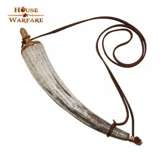 Medieval Authentic Gun Powder Horn