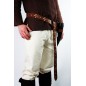 Ceinture viking, en cuir