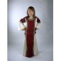 Robe princesse avec bordure