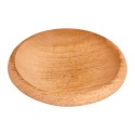 assiette en bois